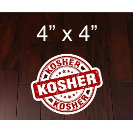 StickUpStudios Kosher Meat Sticker Badge Vinyl Sticker Car Decal