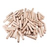100Pcs 8mm (5/16”) Fluted Wood Dowel Pins, Dowels Wooden Pin