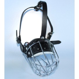 Champion New Metal Wire Basket Dog Muzzle for German Shepherd, Fully Padded K9 (5x)
