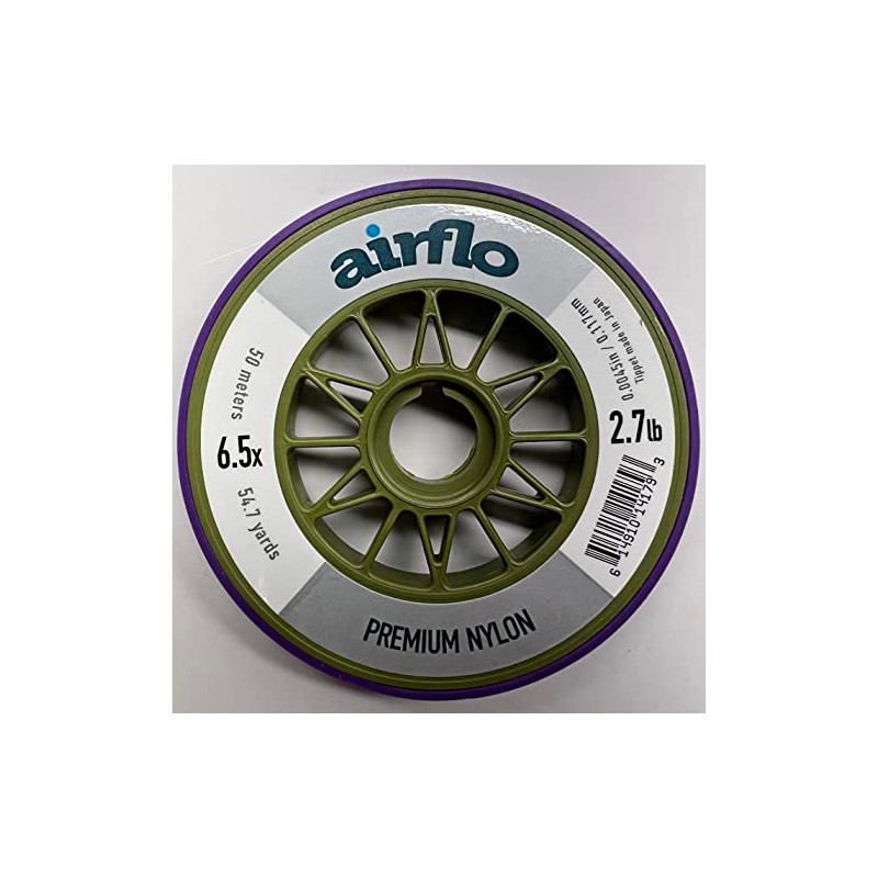 AIRFLO Premium Nylon Tippet - 50M - 7X