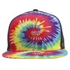 TOP HEADWEAR Tie-Dye Adjustable Trucker Hats - Rainbow