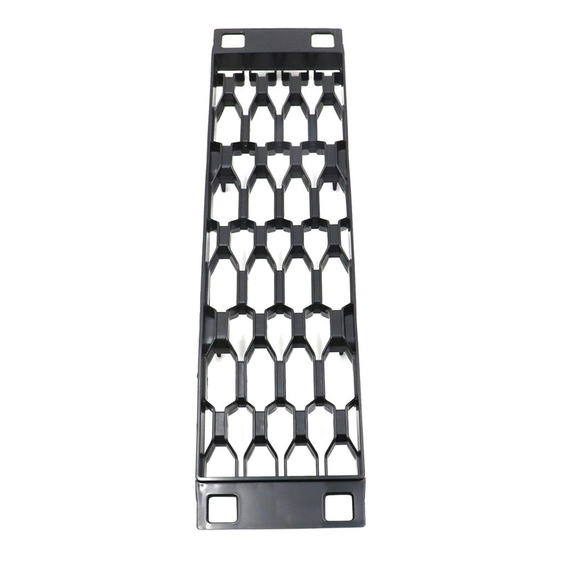 FZJDSD Black Front Bumper Cover Lower Grille Insert Trim ML3Z-17B968-AF