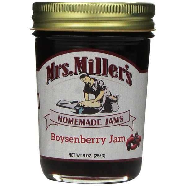 Mrs. Miller's Jam, Boysenberry, 9 Ounce