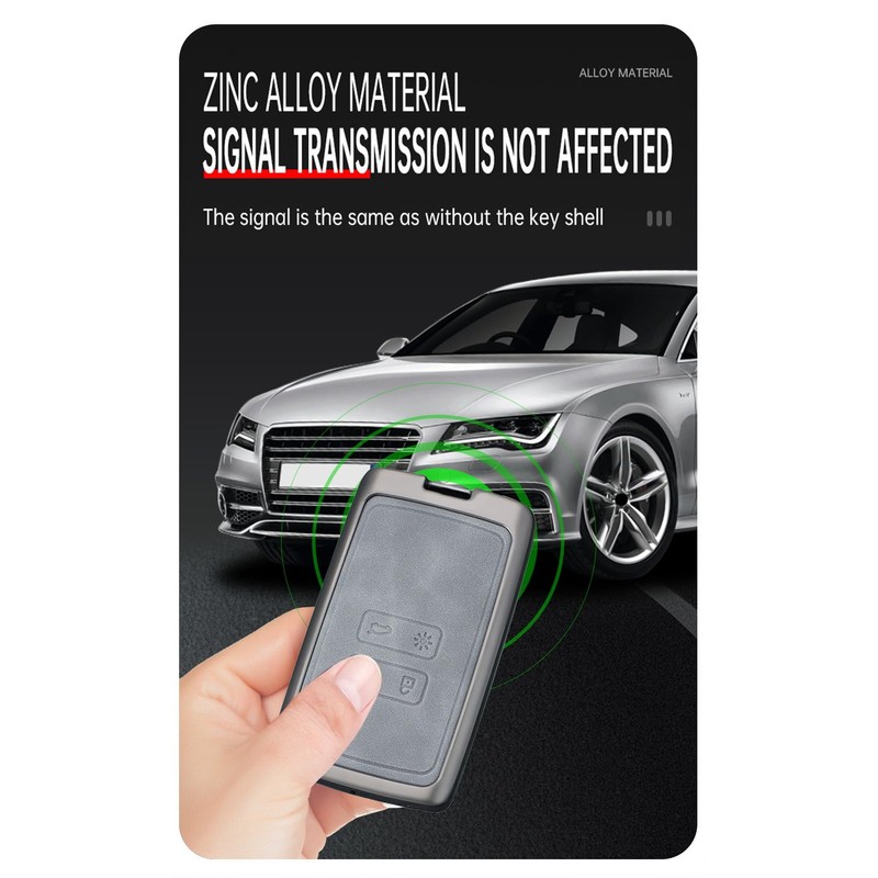 ontto ontto Grau Autoschlssel Hlle Schutzhlle Passt fr Renault Rafale