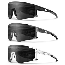 OUKEMAX Polarized Sunglasses-for-Men Sport-Sunglasses Cycling-Sunglasses: Sport Sunglasses for Running Fishing UV Protection