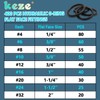 KEZE 400 Pcs Hydraulic O-Ring Flat Face Fittings 9 Size