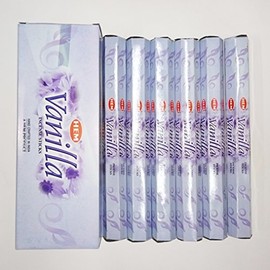 Hem New Vanilla Hexa Incense Sticks 6 Packs x 20 Sticks = 120 Sticks