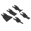 11PCS Oscillating Saw Blade Quick Release Carbon Steel Woodworking Straight