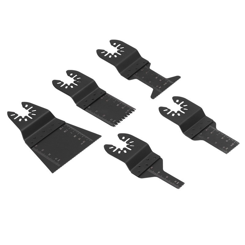 11PCS Oscillating Saw Blade Quick Release Carbon Steel Woodworking Straight