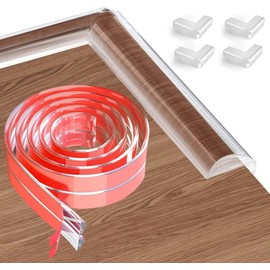 Edge Protector Strip Clear, Furniture Corner Protector Gards for Baby 3m+4 Corner