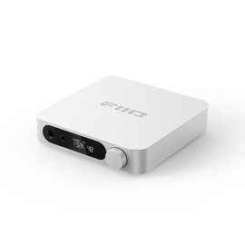 FIIO FIIO K11 Desktop 1400W Power Balanced Headphone DAC & Amplifier 384kHz/24Bit DSD256 for Home Audio/PC 6.35mm/4.4mm/RCA/Coaxial/Optical (Silver)