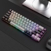 GEODMAER 65% Gaming Keyboard, Wired Backlit Mini Keyboard, Ultra-Compact Anti-Ghosting