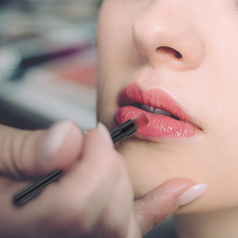 100 cepillos de labios planos, cepillos de labios desechables, aplicadores