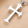 KONFEN Cross Necklace for Men Women, Eye of Horus Cross