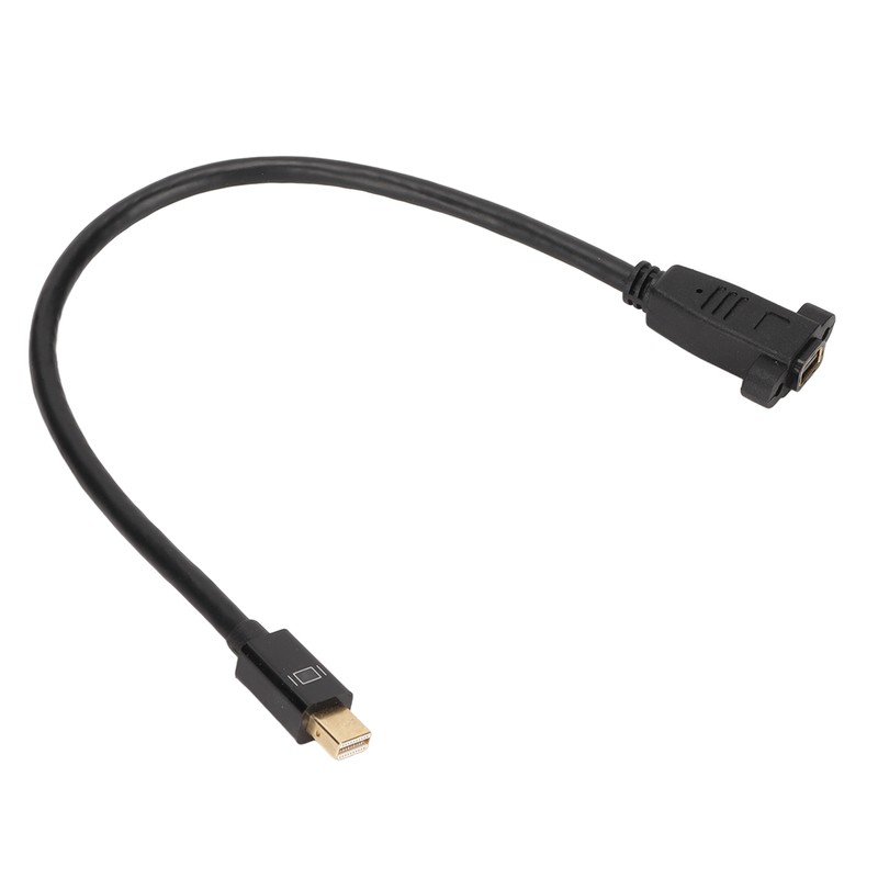 Mini DisplayPort Cable Small Portable 4K MiniDP Female to Male