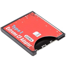 ASHATA Cámara Adaptador de Tarjeta SD a CF, Tarjeta de Memoria WiFi a Lector de Tarjetas Compact Flash, SD a CF Compact Flash Tarjeta Adaptadora Lector para G5 D60, para ,