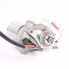 Unbranded 2 Stud Bottom Mount Start Starter Motor + Relay ATV Go Kart Dirt Pit Bike Taotao
