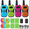 Walkie Talkies for Kids - Rechargeable 4 Pack: Walky Talky