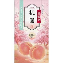 Umekankodo Artisan Incense, Peach Garden, White Peach Scent/Made in Japan, Incense Aroa, Incense, Buddhist Altar, Grave Visit, Obon Bon, Kishishi, Gift, Supplement, Purifying, Devil, Amulet (Pukendo