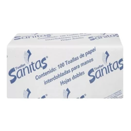 Kimberly-Clark Toallas Interdobladas Kimberly-clark Sanitas 2000 Piezas