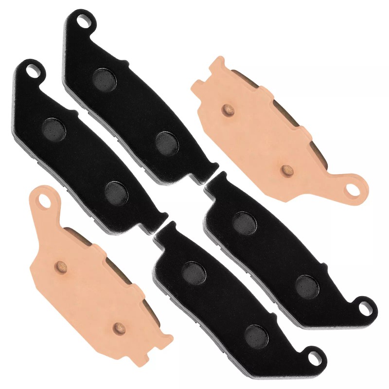 Caltric Front And Rear Brake Pads for Honda CB600F CB600F2