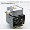 BlueNatHxRPR 2M246 Microwave Magnetron Tube Compatible for GE WB27x26081 WB27X10305