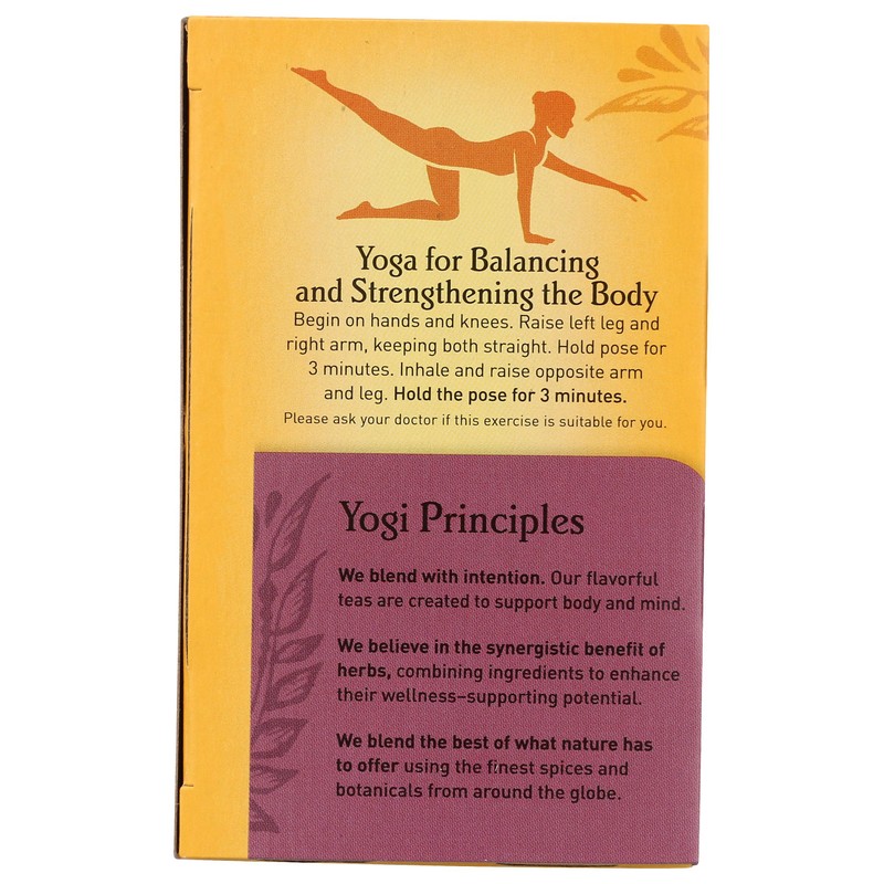 Yogi Tea Organic Blackberry Apple Awakening Digestive Cider, 16 CT