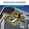 10 Pack Rok Hardware Cam-Action Window Sash Lock Latch and