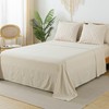 Litanika Beige King Size Comforter Set with Sheets - 7