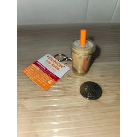 Dunkin' Donuts Dunkin Donuts Flavored Lip Balm Peppermint Mocha - Key Chain Iced Coffee Cup