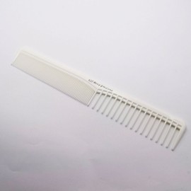 Hongo Professional Cut Comb Wet & Dry No. 107 White Honggo