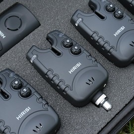 Hirisi Tackle Wireless Carp Fishing Bite Alarm Set 4+1 Waterproof Fishing Accessories Bite Alarm with Radio (FBM-SQ-3)