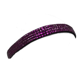 V G S Eternity Fashions Fuchsia Pink Square Rhinestones Stretch Head Band (Hair 265c 34)