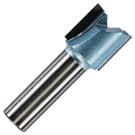 Rennie Tools - 20mm Cutting Diameter x 20mm Flute x 1/2" Shank TCT Tipped 2 Flute Straight Router Cutter Bit. Compatible With Makita, Trend, Festool, Hikoki, Dewalt Router Etc.