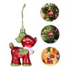 MAGICLULU 4pcs Xmas Tree Hanging Ornaments Christmas Themed Deer Decorations