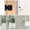 SooGree Security Door Lock, Bolt Lock Solid Revolving Spring Latch/Pet
