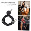WHAMVOX 1bag Fitness Steel Wire Rope Heavy Duty Cable for