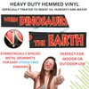 Banner When Dinosaurs Ruled the Earth (2 x 20 pulgadas)