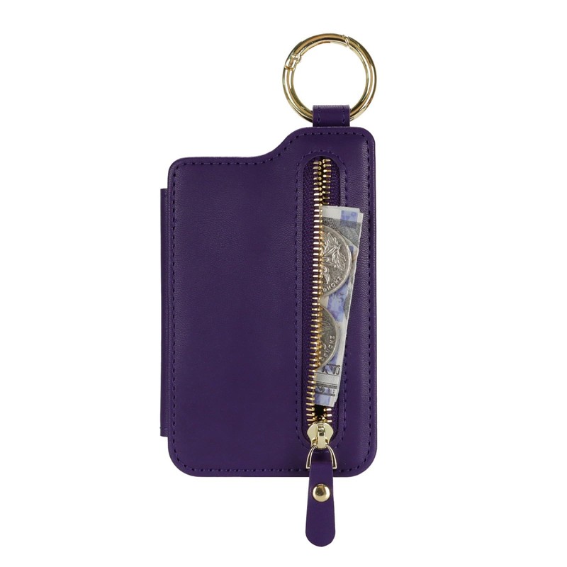 Zouzt Magsafe Wallet (SKU ASIN, dark purple, Classic