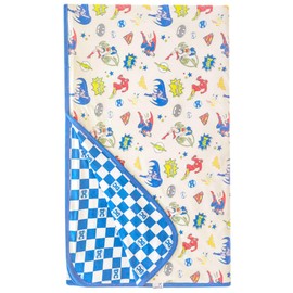 Copper Pearl Justice League Jumbo 3-Layer Baby Blanket: Soft Quilts for Boys & Girls | Breathable, Cozy Toddler Blanket | Newborn Quilt | 46x46 Premium Polyester/Rayon