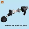 Maíz 4pz Audifonos Alambricos In-ear Jack 3.5mm Manos Libres Pc