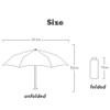 ToiM Mini Compact Sun & Rain Travel Umbrella, Lightweight Portable