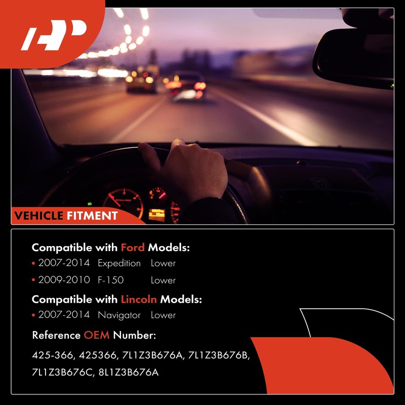 A-Premium Lower Intermediate Steering Column Shaft with U-Joint Coupler Compatible