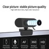 QANYEGN 1080P Computer HD Webcam, Desktop Computer USB Webcam, USB