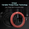 H&Y Step Up Rings for Filters Adapter Variable Step Up