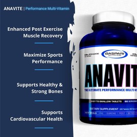 [Japanese Vitamin Supplements] Anabite (multivitamin for athletes)