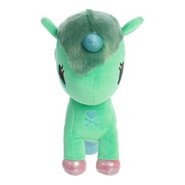 Aurora Enchanting Tokidoki Mermicorno Isla Stuffed Animal - Bright & Colorful Design - Showpiece Plush - Green 9.5 Inches