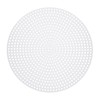 sourcing map 15pcs 11.5cm Plastic Mesh Canvas Sheet 13 Count