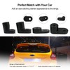 Qnbes - Kit extensor de alerón trasero para Ford Focus