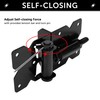 YONSIN 2pcs Self Closing Gate Hinges Heavy Duty Hardware for